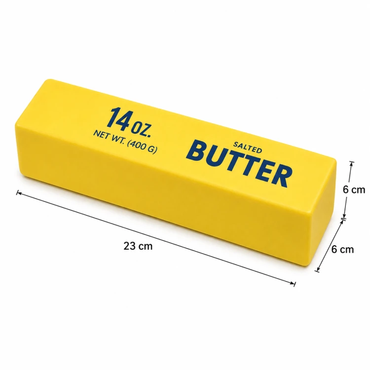Gniotek antystresowy Squishy Masło XXL Butter pachnący ASMR 23 cm zabawka
