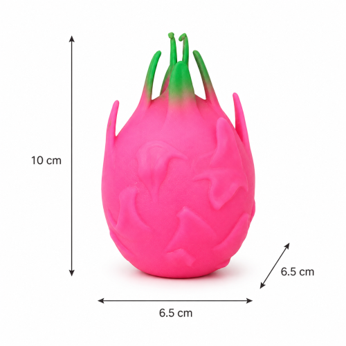 Gniotek Smoczy Owoc Pitaja 10 cm Dragon Fruit Squishy Antystresowy Dzieci