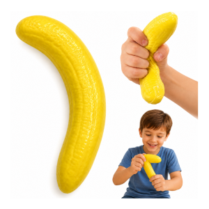 	Gniotek Banan 13 cm Squishy Rozciągliwy Antystresowy Sensoryczny dla Dzieci