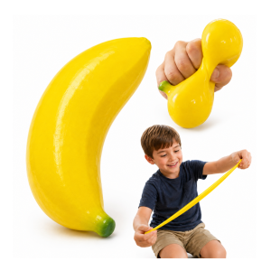 Gniotek Banan 13 cm Squishy Rozciągliwy Antystresowy Sensoryczny dla Dzieci