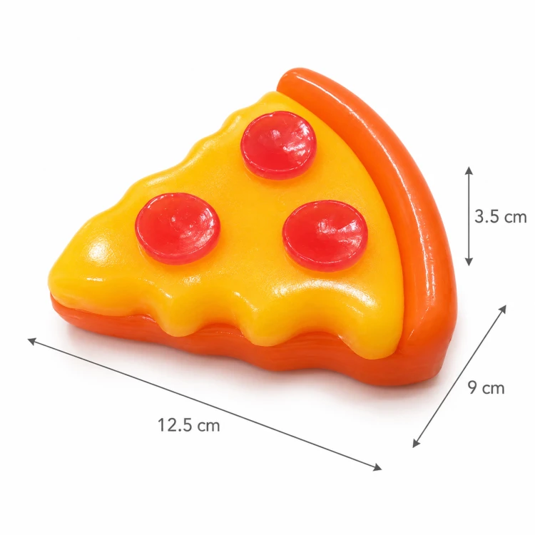 Gniotek Pizza Żelowa Miękka Zabawka Antystresowa do Ściskania Rozciągania