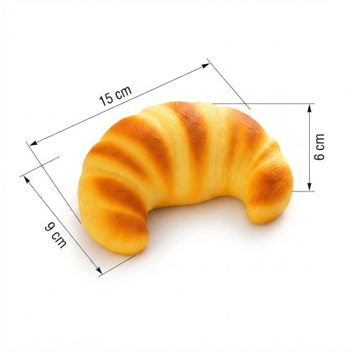 Gniotek antystresowy croissant rogal Squishy do ściskania
