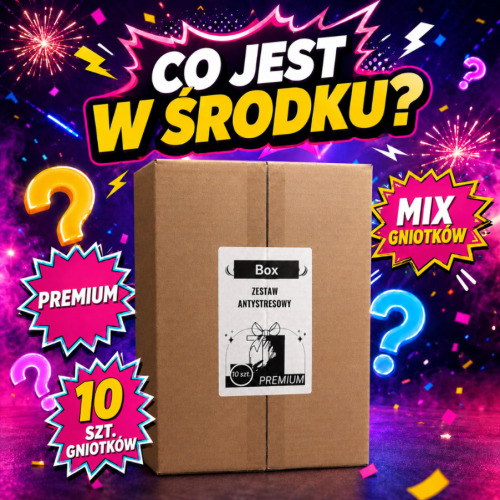 MYSTERY BOX PREMIUM - mix 10 gniotków