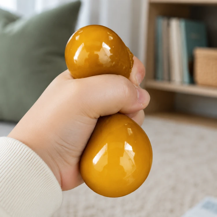 Gniotek Antystresowy Kiwi Squishy Miękki do Ściskania Zabawka dla Dzieci