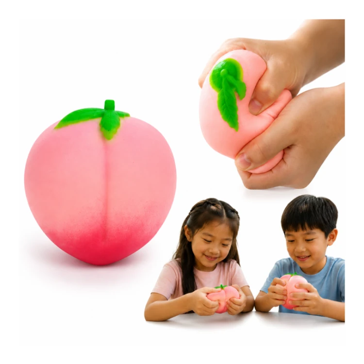 Gniotek CRUNCHY BRZOSKWINIA
