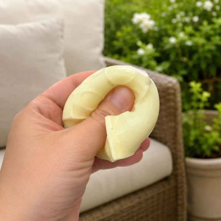 Gniotek Antystresowy Ser Trójkątny Wazelinowy Squishy do Ściskania Zabawka