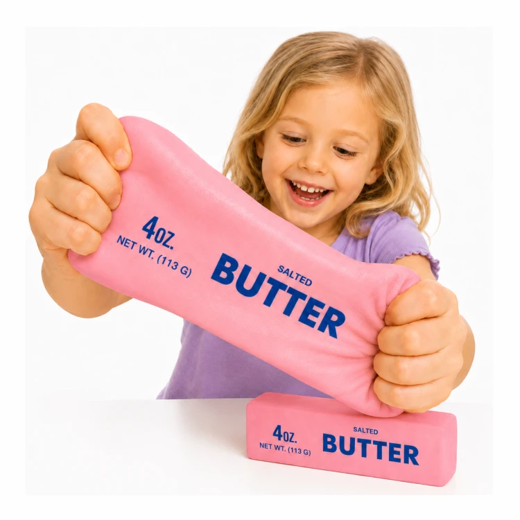 Gniotek Masło Butter Squishy Pachnący Antystresowy do Ściskania Zabawka
