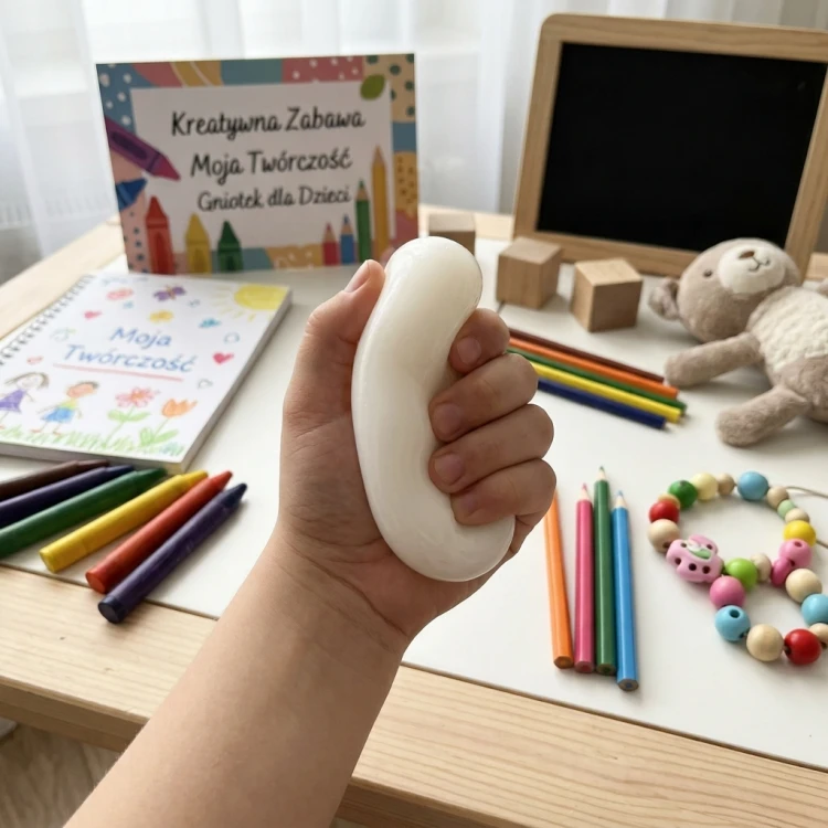 Gniotek Antystresowy Mydło Wazelinowe Squishy do Ściskania 9 cm