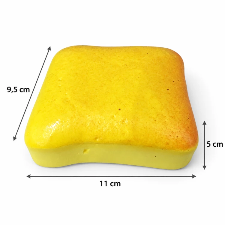 Gniotek Antystresowy Tost Pachnący Piankowy Squishy 11 cm do Ściskania ASMR