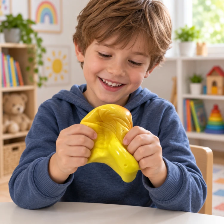 Gniotek Antystresowy Tost Pachnący Piankowy Squishy 11 cm do Ściskania ASMR