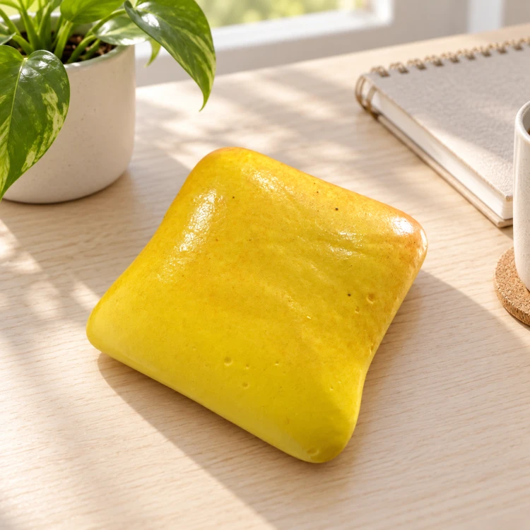 Gniotek Antystresowy Tost Pachnący Piankowy Squishy 11 cm do Ściskania ASMR