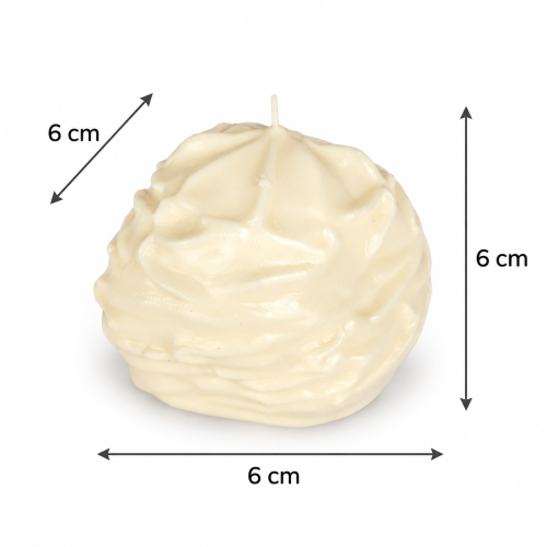 Gniotek Antystresowy Beza Wazelinowa Squishy Sensoryczna 6 cm do Ściskania