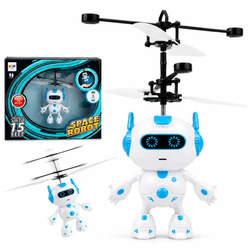 Latający robot dron RC sterowany dłonią USB światło prezent Dzień Chłopaka