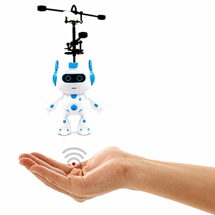 Latający robot dron RC sterowany dłonią USB światło prezent Dzień Chłopaka