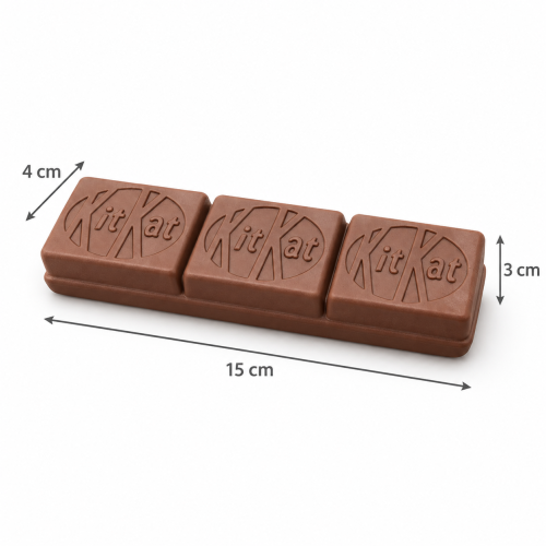 Gniotek Antystresowy Baton Czekoladowy Piankowy Squishy 15 cm do Ściskania