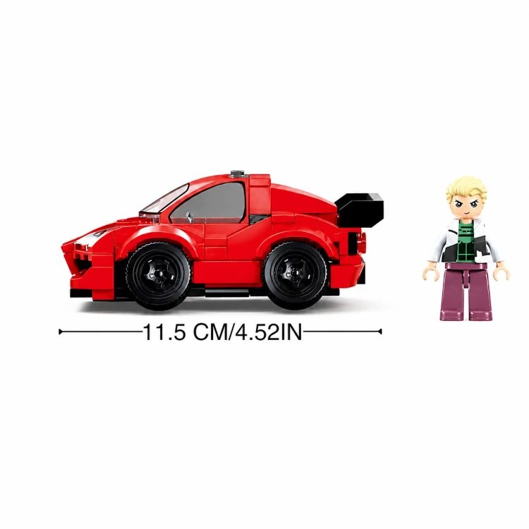 Sluban Car Club Samochód Wyścigowy 181 el Auto Sportowe Na Dzień Chłopaka