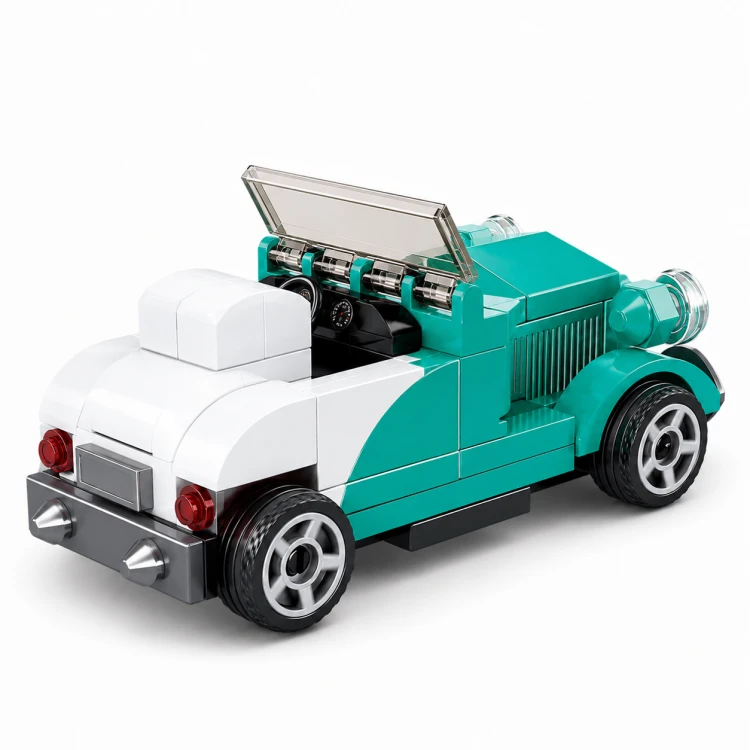 Klocki Konstrukcyjne Sluban Hot Rod Samochód Z Napędem 49 el Dzień Chłopaka