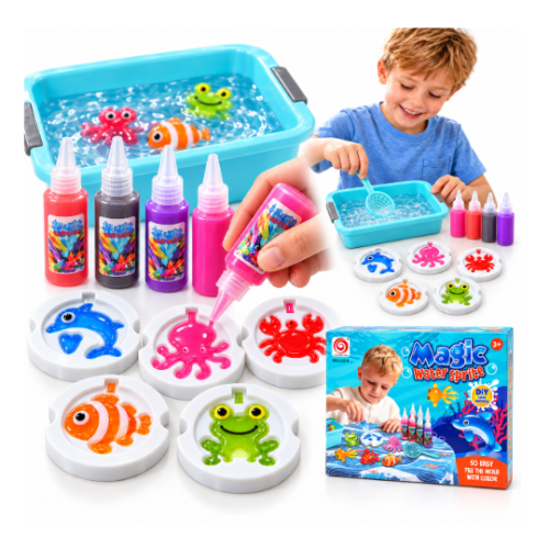 Magic Jelly Żele Wodne Klej 24w1 Zestaw Kreatywny Masa Plastyczna 3D DIY
