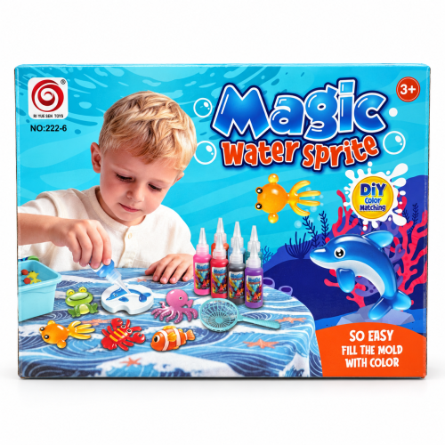 Magic Jelly Żele Wodne Klej 24w1 Zestaw Kreatywny Masa Plastyczna 3D DIY