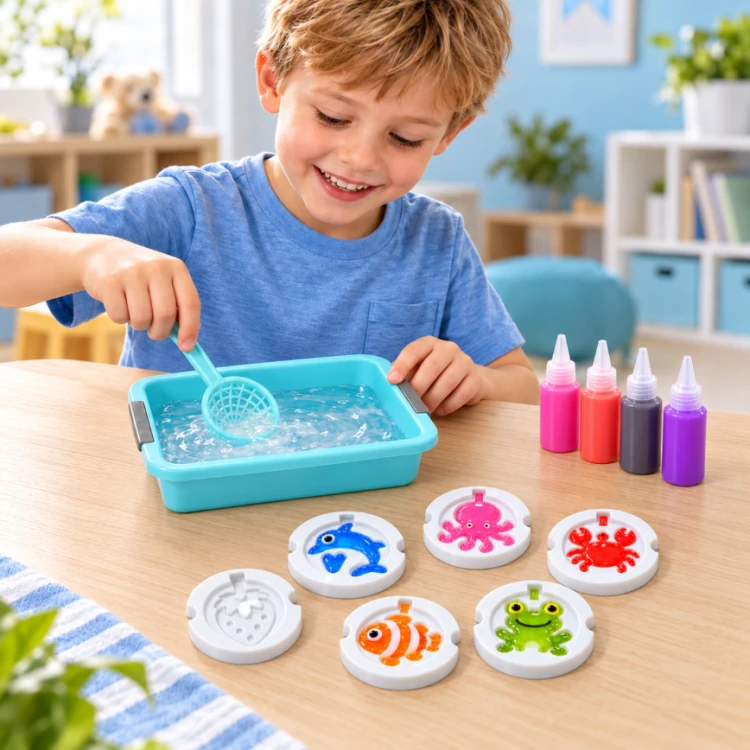 Magic Jelly Żele Wodne Klej 24w1 Zestaw Kreatywny Masa Plastyczna 3D DIY