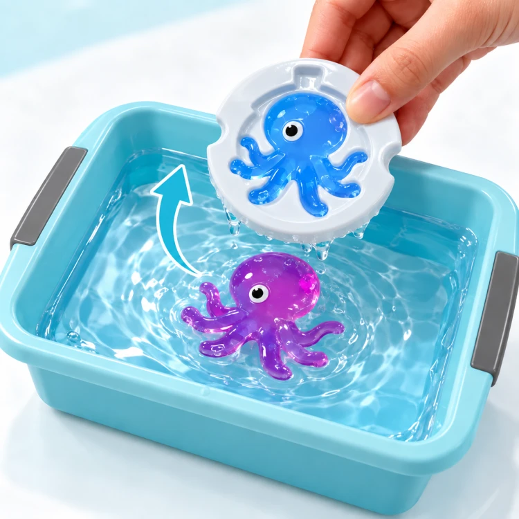 Magic Jelly Żele Wodne Klej 24w1 Zestaw Kreatywny Masa Plastyczna 3D DIY