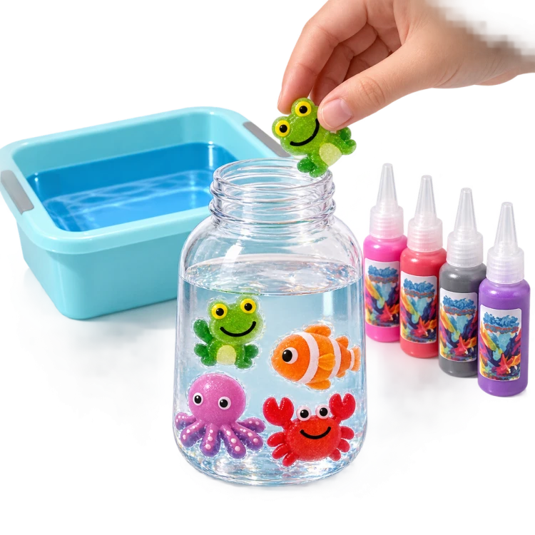 Magic Jelly Żele Wodne Klej 24w1 Zestaw Kreatywny Masa Plastyczna 3D DIY