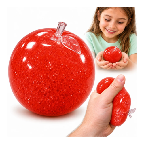 Gniotek JABŁKO SORBET czerwone