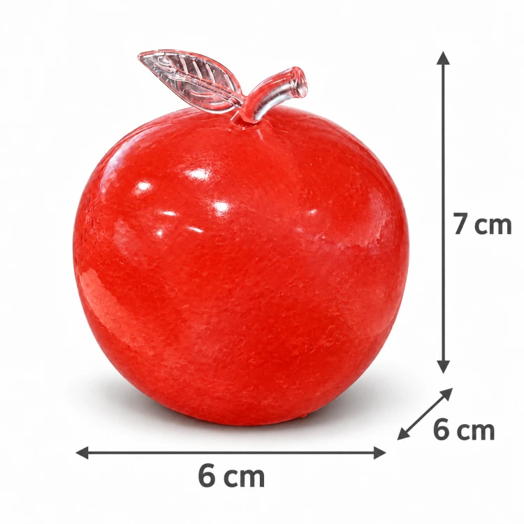 Gniotek JABŁKO SORBET czerwone