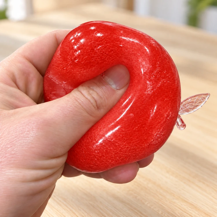 Gniotek JABŁKO SORBET czerwone