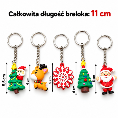 BRELOK ŚWIĄTECZNY  5 wzorów