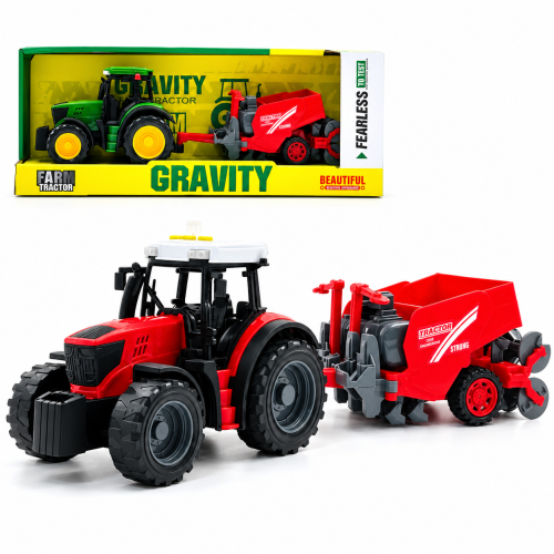 TRAKTOR Z MASZYNĄ (ŚWIATŁO, DŹWIĘK)