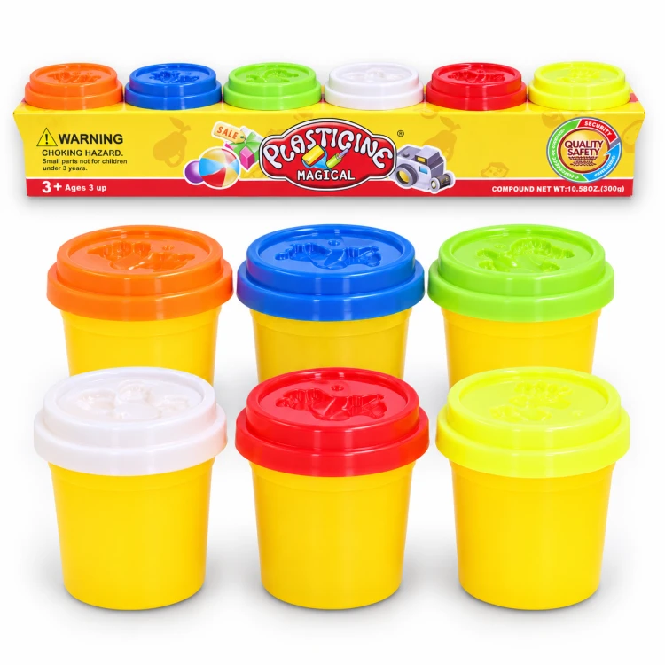 CIASTOLINA ZESTAW 6 szt