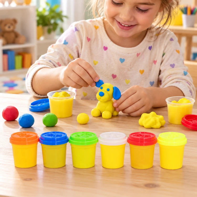 CIASTOLINA ZESTAW 6 szt