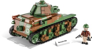 KLOCKI COBI 2553 Czołg Renault R35 HC WW2 537 EL.