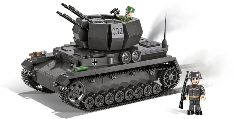 KLOCKI COBI 2548 Czołg Flakpanzer IV Wirbelwind HC WW2 590 EL