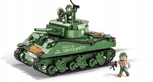 KLOCKI COBI 2550 Czołg Sherman M4A3E2 Jumbo HC WW2 720 EL