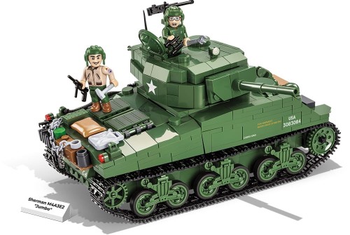 KLOCKI COBI 2550 Czołg Sherman M4A3E2 Jumbo HC WW2 720 EL