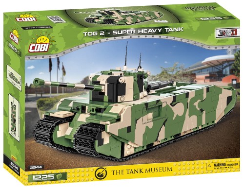 KLOCKI COBI 2544 Czołg Brytyjski TOG II HC WW2 1225 EL