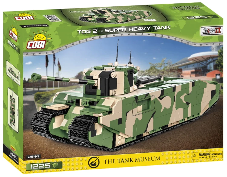 KLOCKI COBI 2544 Czołg Brytyjski TOG II HC WW2 1225 EL