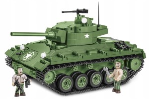 KLOCKI COBI 2543 Czołg M24 Chaffee HC WWII 590 EL