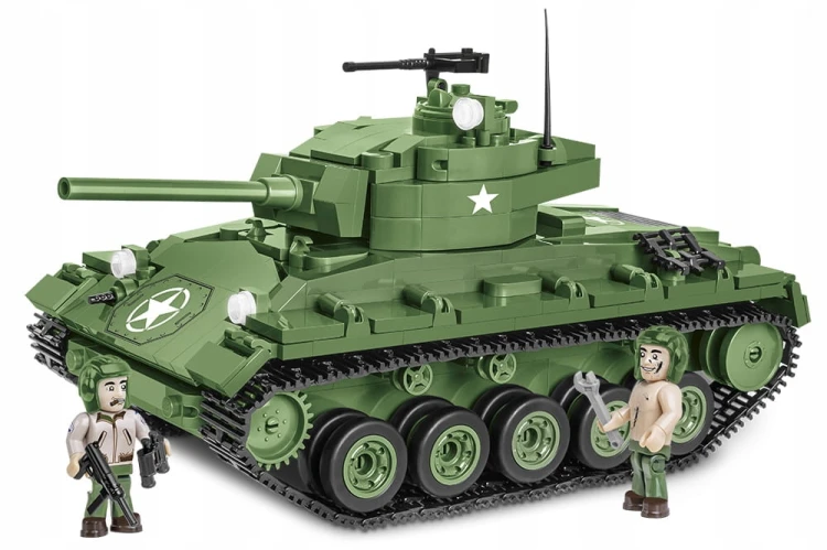 KLOCKI COBI 2543 Czołg M24 Chaffee HC WWII 590 EL