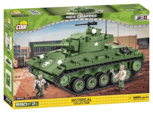 KLOCKI COBI 2543 Czołg M24 Chaffee HC WWII 590 EL