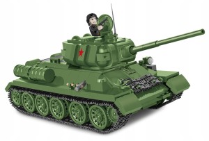 KLOCKI COBI 2542 Czołg radziecki T-34-85 "Rudy" HC WWII 668 EL.