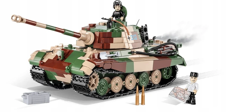 KLOCKI COBI 2540 Pzkpfw Vi Ausf B Konigstiger HC WW2 1000 EL