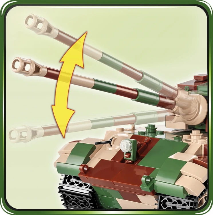 KLOCKI COBI 2540 Pzkpfw Vi Ausf B Konigstiger HC WW2 1000 EL