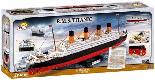 KLOCKI COBI 1916 Okręt RMS Titanic 1:300 HC 2840 EL.