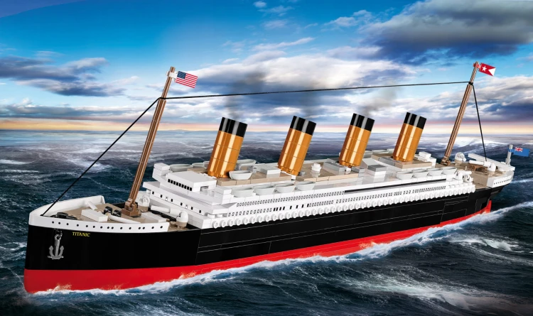 KLOCKI COBI 1928 Okręt RMS Titanic 1:450 960 EL. "EE"