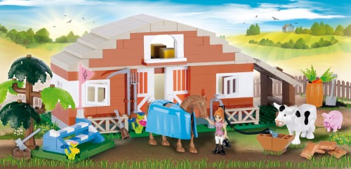 KLOCKI COBI 1875 Na wiejskiej farmie Action Town 310 EL.