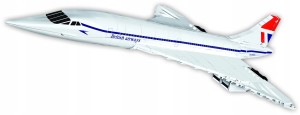 KLOCKI COBI 1917 Samolot Concorde G-BBDG HC 455 EL.