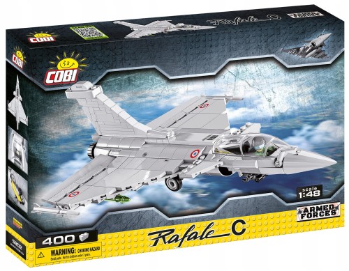 KLOCKI COBI 5802 Samolot Dassault Rafale C AF 400 EL.